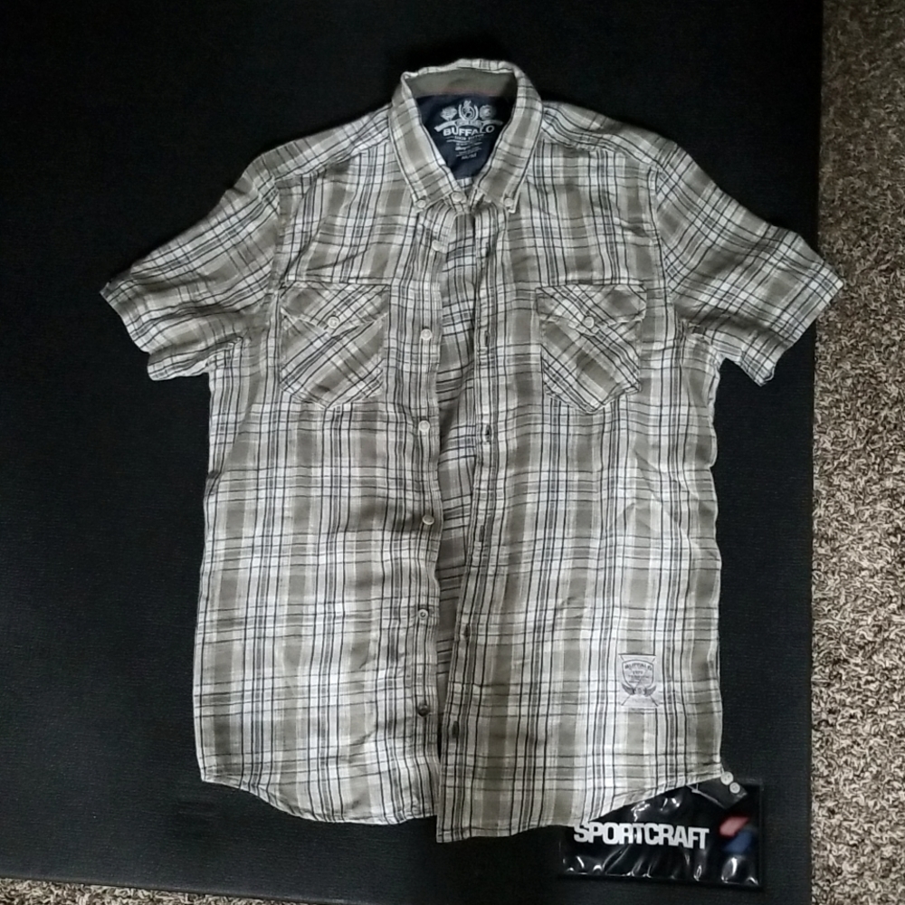 💥Buffulo brand NEW with tags Buffalo David Bitton short sleeve shirt
